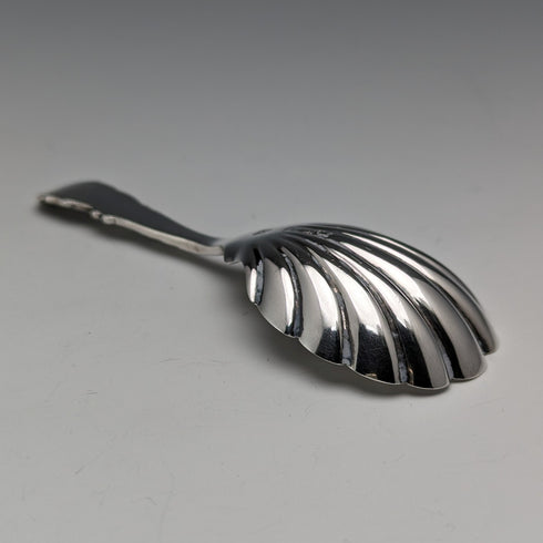 1899 年英國古董純銀茶盒湯匙喬治傑克森和大衛富勒頓